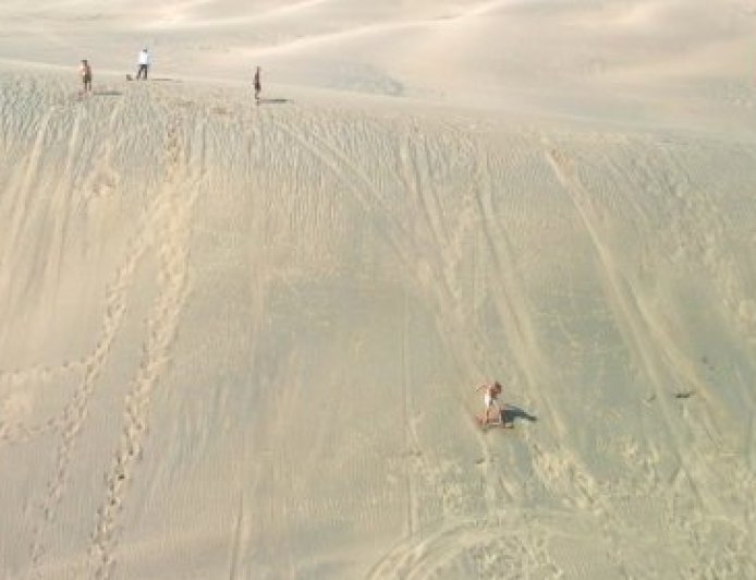 Conoce las impresionantes dunas El Sabanal en Playa de Chachalacas, Veracruz