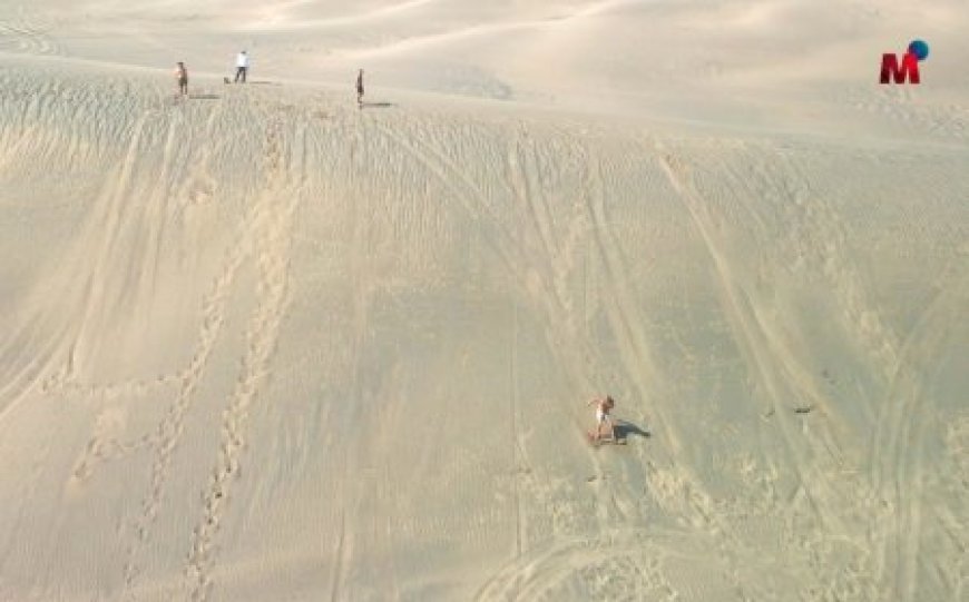 Conoce las impresionantes dunas El Sabanal en Playa de Chachalacas, Veracruz