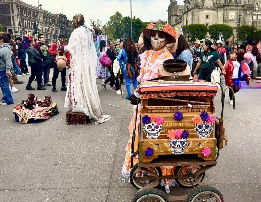 El Zócalo de la CDMX principal escenario de los eventos de Día de Muertos