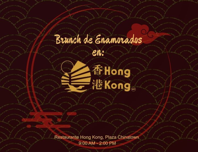 Celebra el dia del amor en el Restaurante Hong Kong de Cancún