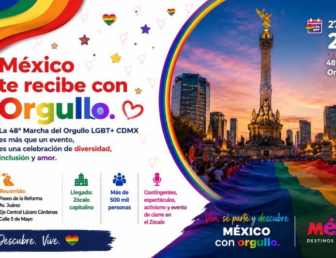 Pride CDMX 2026: fecha, recorrido y todo lo que debes saber sobre la Marcha del Orgullo