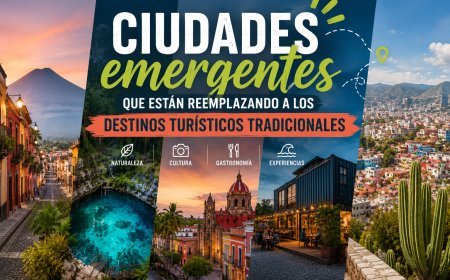 Los viajeros buscan experiencias auténticas y descubren ciudades que combinan cultura, gastronomía y tranquilidad lejos de los destinos más concurridos