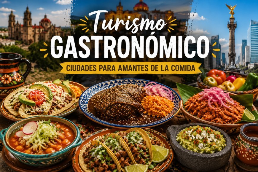 Sabores de México: ciudades donde la gastronomía es protagonista